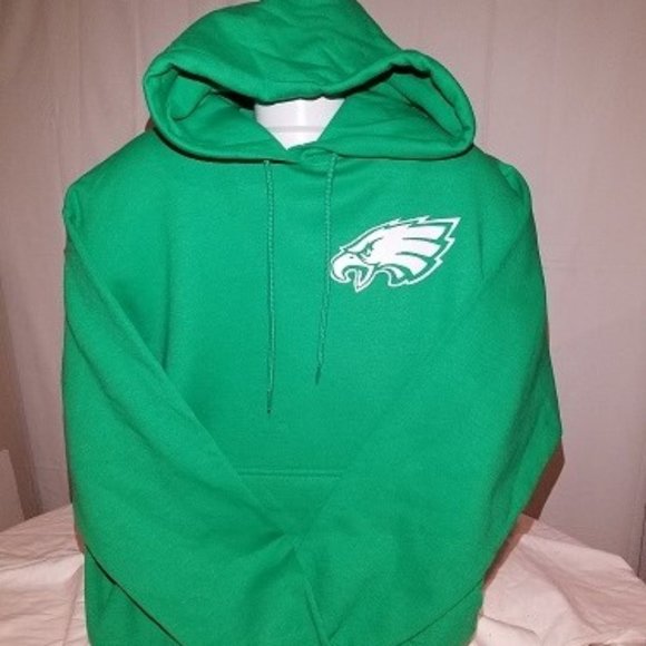 Philadelphia Football Kelly Green Jersey Hoodie # 62 Jason Kelce XXXL - Picture 2 of 2